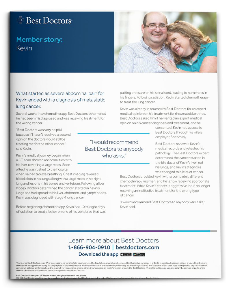 staceystein_bestdoctors_kevin The impact of technological change in modern health care by Stacey Stein