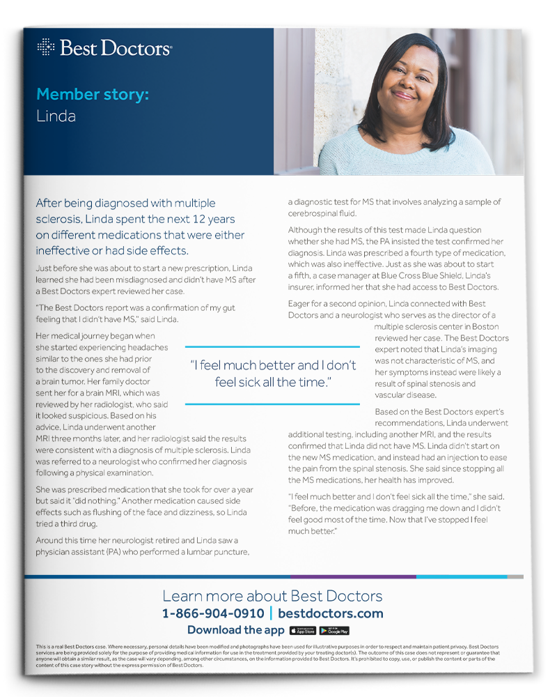 staceystein_bestdoctors_linda The impact of technological change in modern health care by Stacey Stein